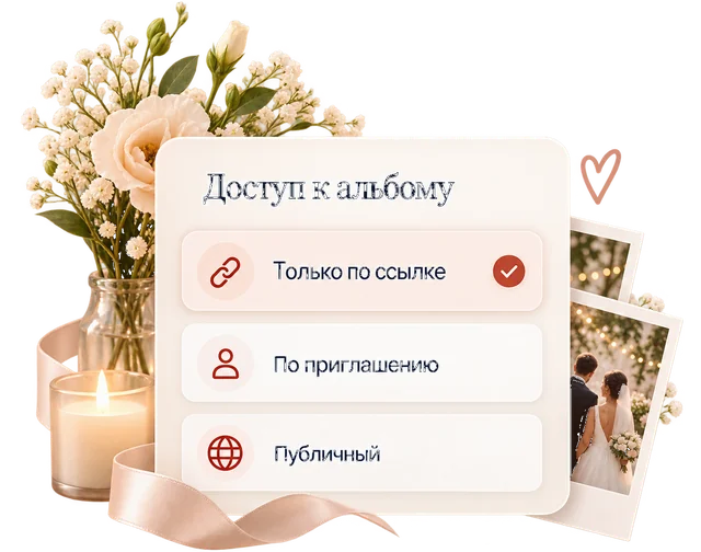 Приватные настройки